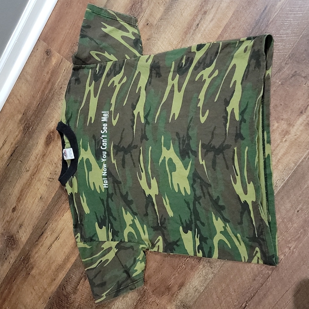 Camo Tshirt Men's XL